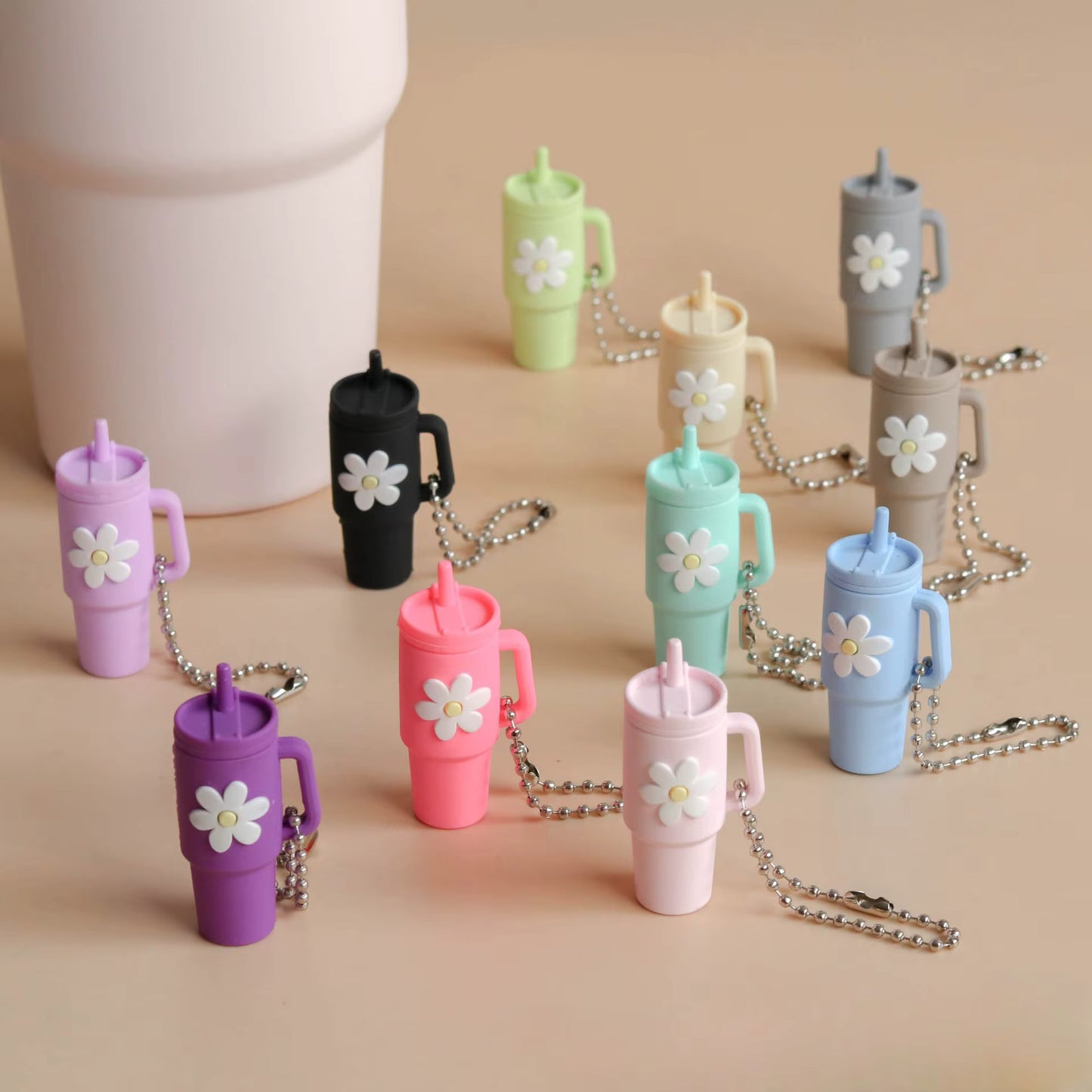 Mini Tumbler Cute Keychain