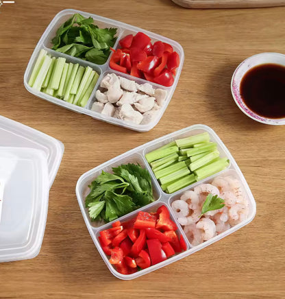 4 Portion Food Storage Box