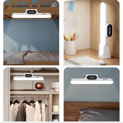 3 Colours Led Light Lamp with Clock