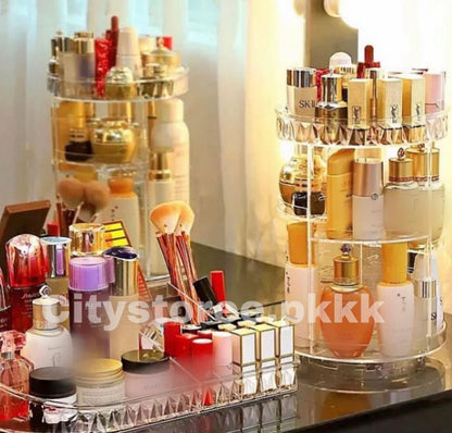 Acrylic Rotating Makeup Organizer