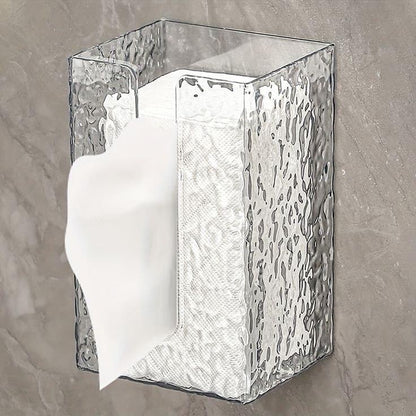 Wall-Mounted Acrylic Tissue Box