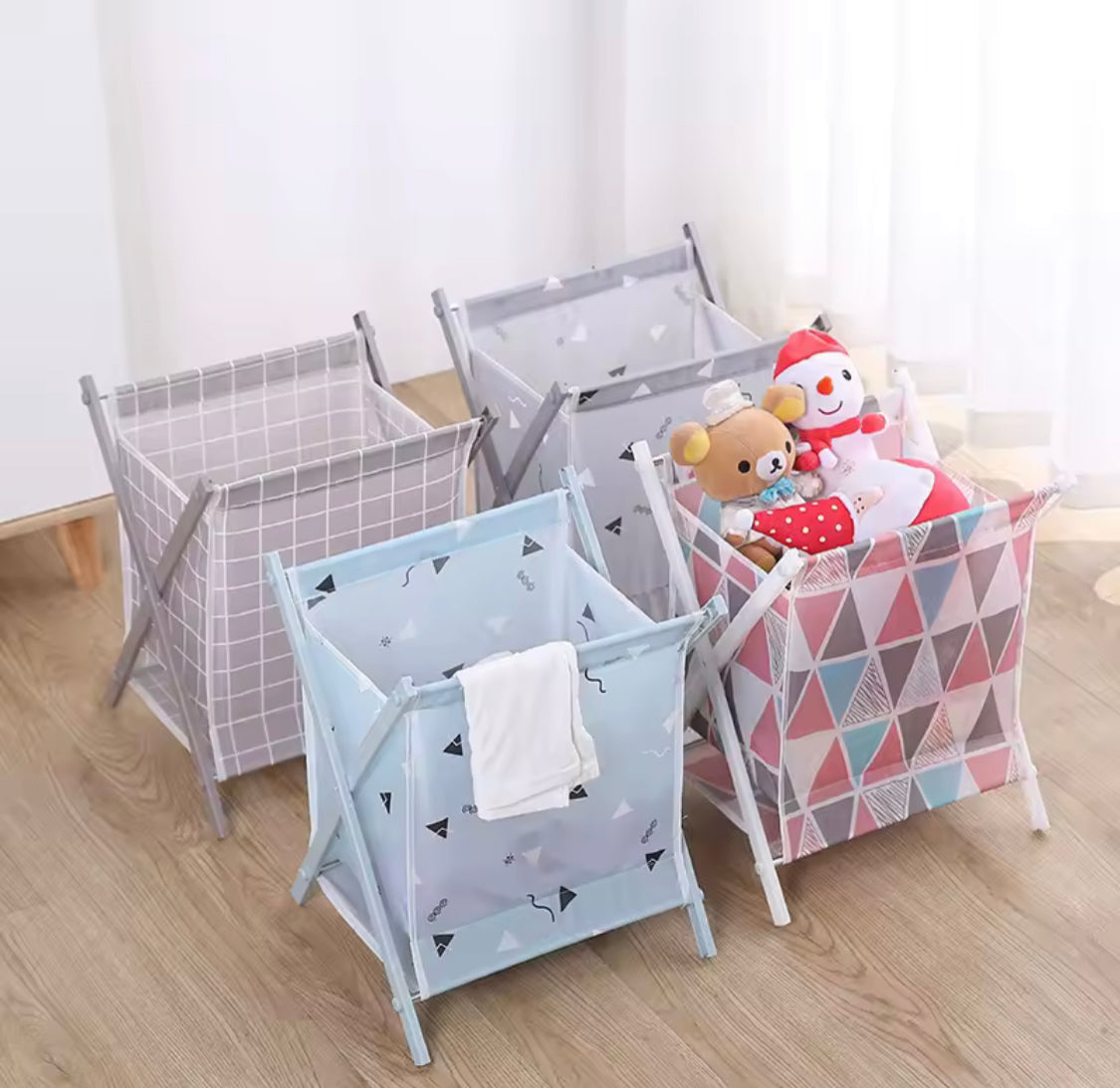Foldable Large Capacity Laundry Basket