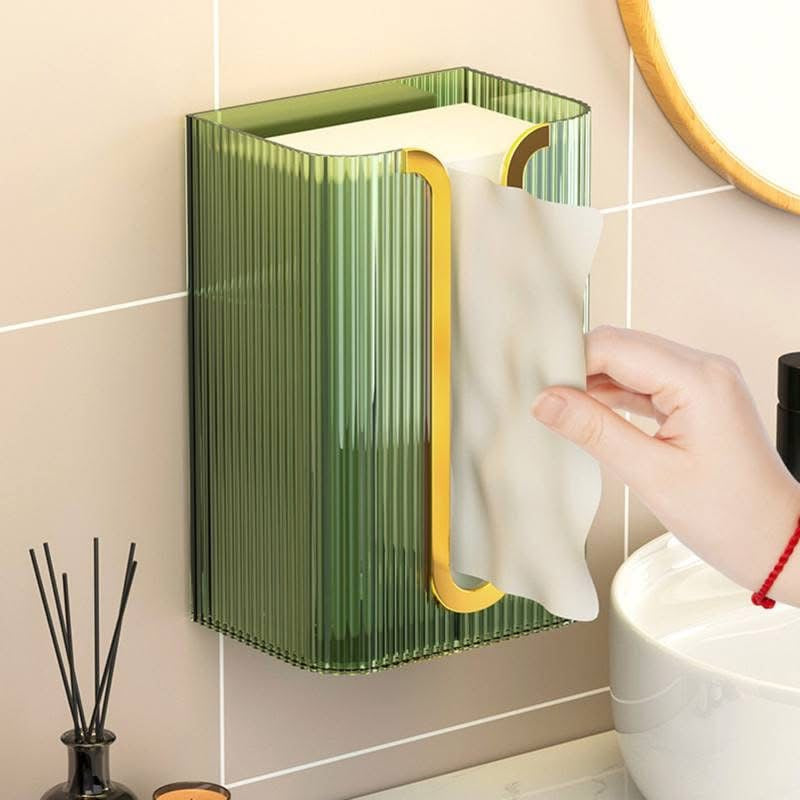Wall-Mounted Acrylic Tissue Box