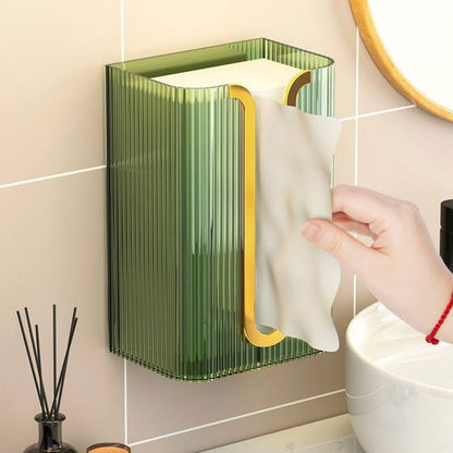 Wall-Mounted Acrylic Tissue Box