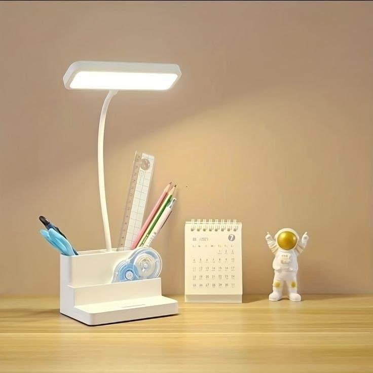 Led Study Table Lamp with Storage Holder