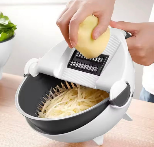 Multifunctional Slicer Grater Drain Bowl