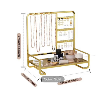 Metal Hanging Jewellery Stand Organizer