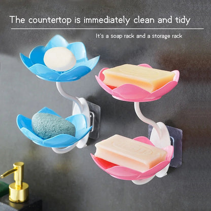 2 Layer Flower Soap Dish