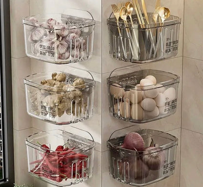 Multipurpose Acrylic organizer Cosmetic Accesories Holder Drainage