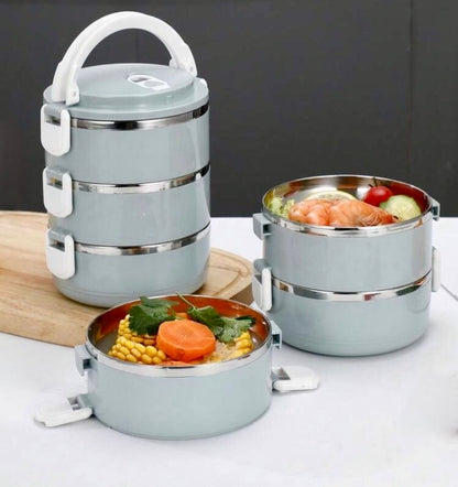 Multi-Layer Stainless Steel Lunch Tiffin Box