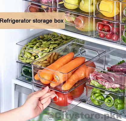 Acrylic Fridge Storage Organizers