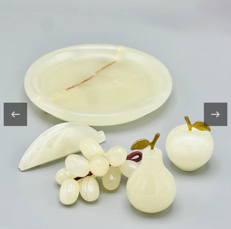 Marble Fruit Plate For Home Decor