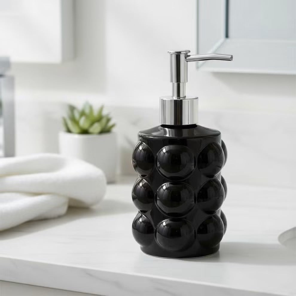 Bubble Glass Soap Bottle
