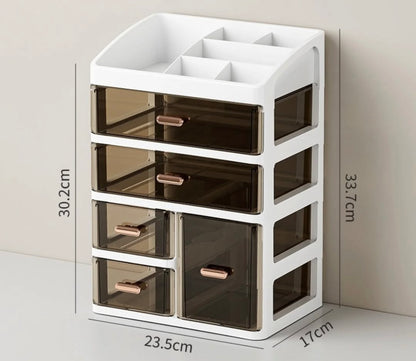 Acrylic Makeup Organizer with Drawers