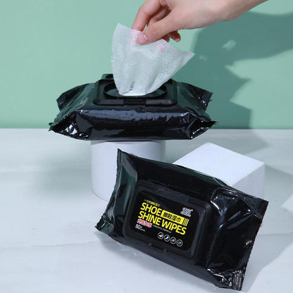 80 Pcs Shoe Shine Wipes