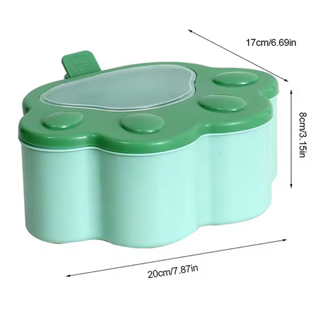 5 Grids Seasoning Spice Box with Spoon