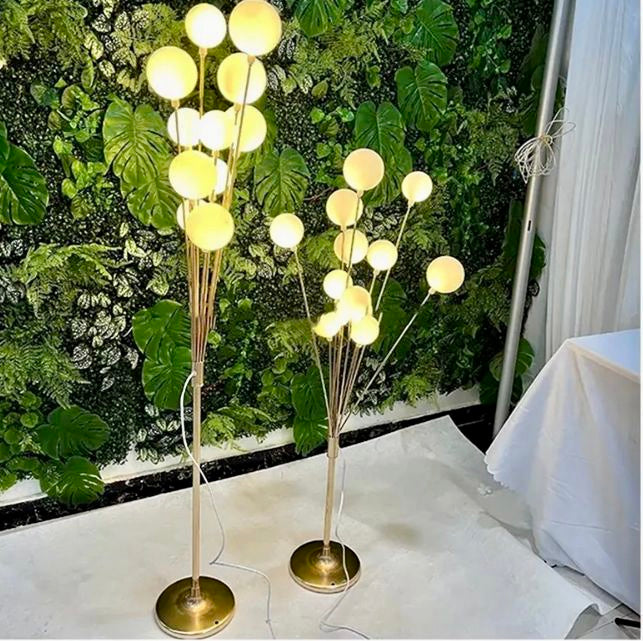 Led Corner Ball Floor Lamp for Home Decor