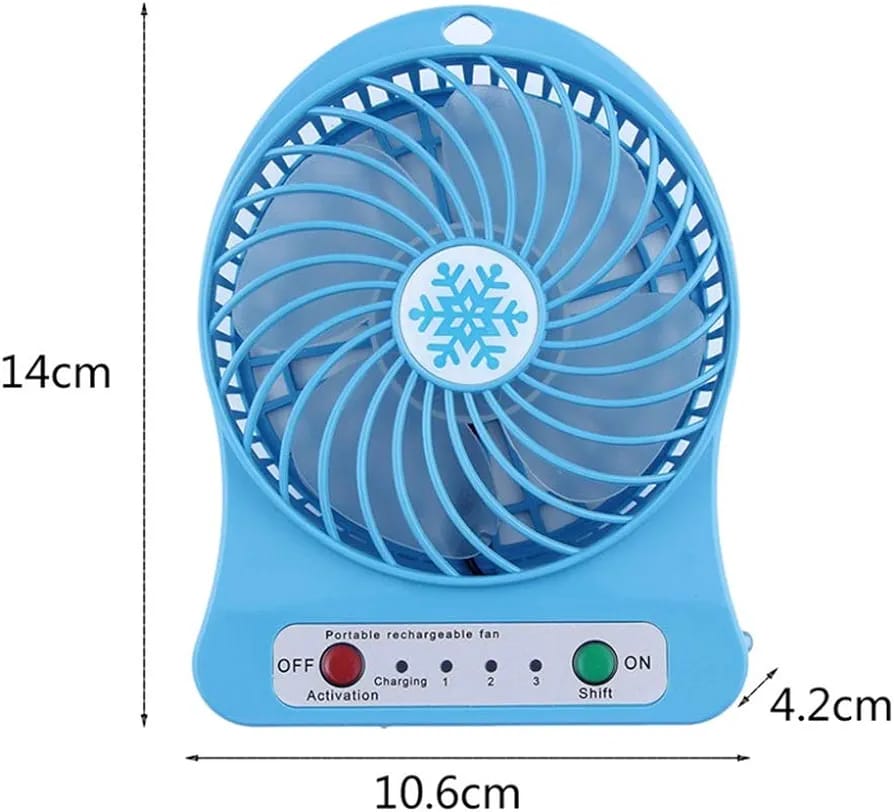 Rechargeable Portable Mini Fan