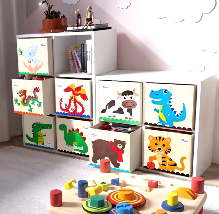 Foldable Kids Toys Storage Box