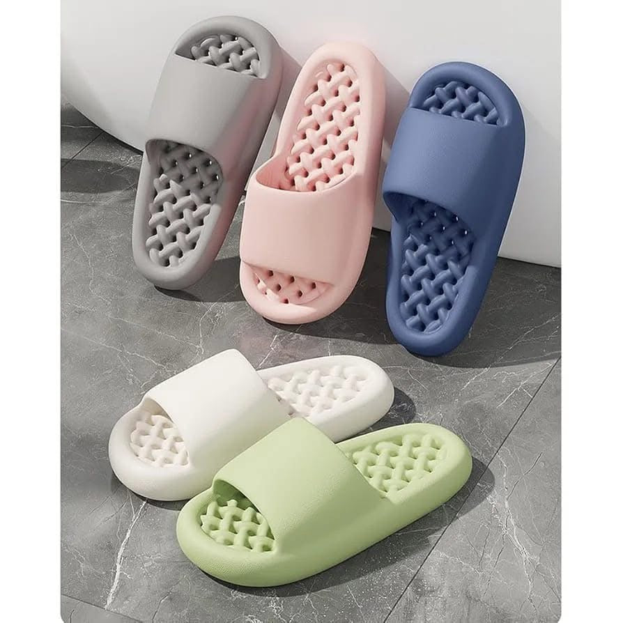 Non-Slip Bathroom Slippers ( Standard sizes)