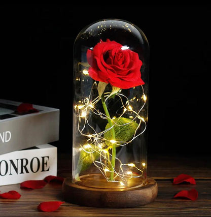 New Led Rose Artificial Flowers For Home Decoration