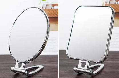 Double Side Makeup Mirror with Stand