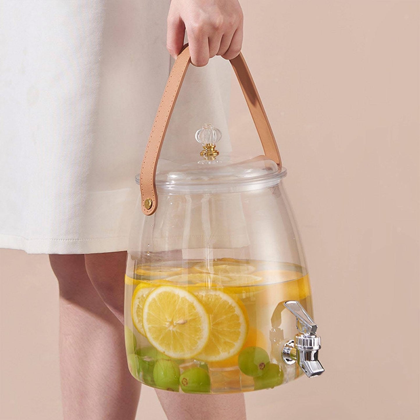 5 Litre Beverage Dispenser with Handle