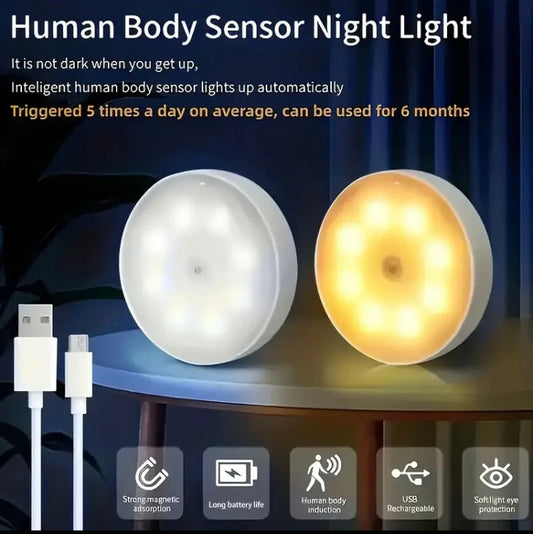 Rechargeable Sensor Led Warm Sensor Light