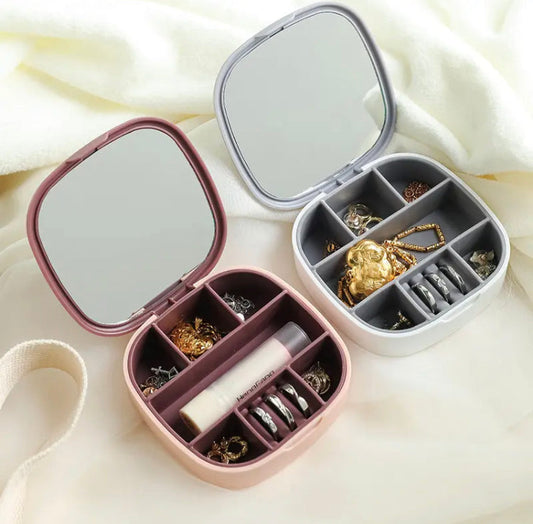 Portable Jewellery Organizer with Mirror