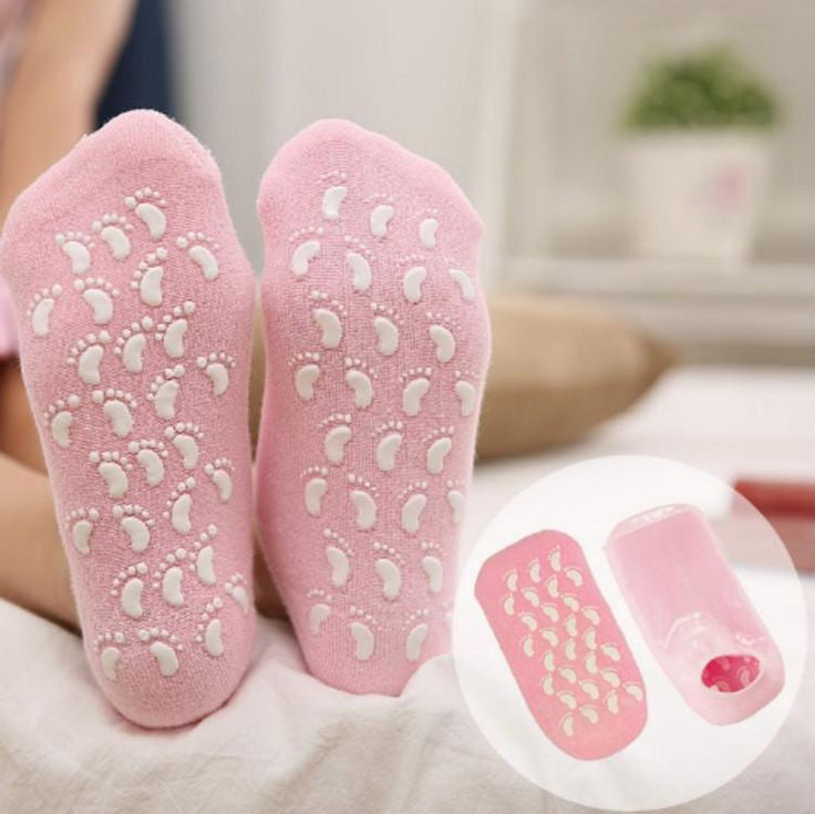 Silicone Moisturizing Gel Socks