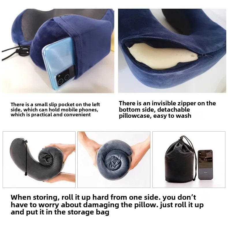 U-Shaped Travel Comfortable Neck Pillow