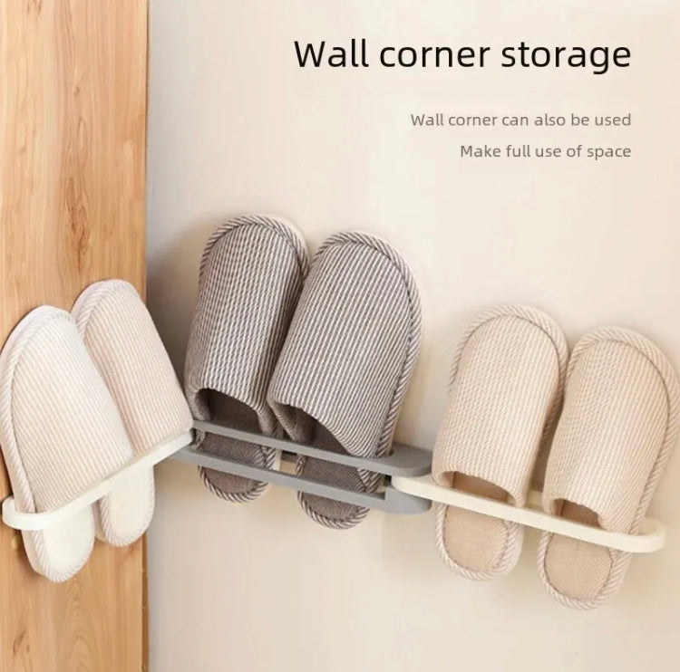 Wall Mounted Slippers Rack