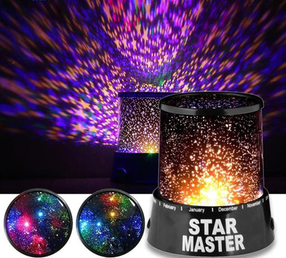 Multicolour Starry Night Light Projector