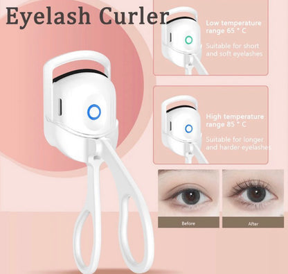 Portable Rechargeable Electric Heated Eyelashes Curler