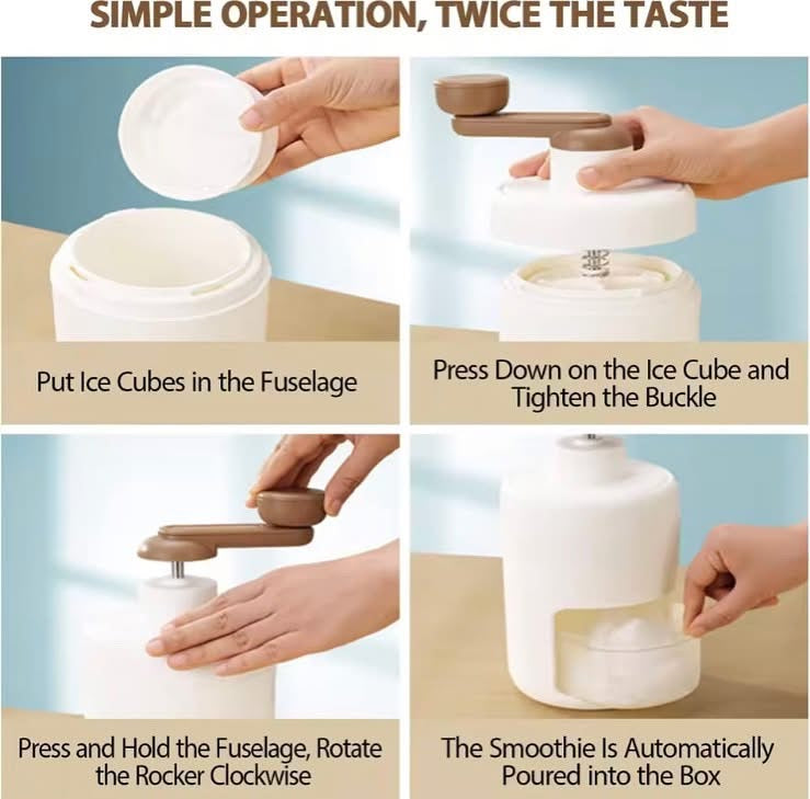Manual Ice Crusher Machine