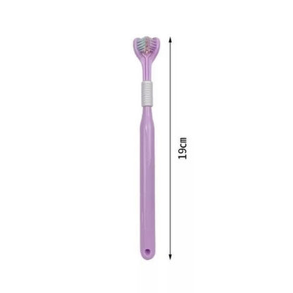 3 Sided Soft Bristles Cleaning Teeth Brush