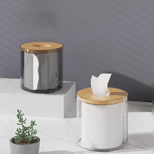 Round Design Table Tissue Box