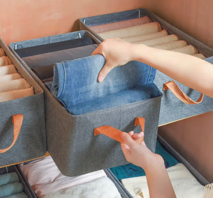 Clothes Storage Box Organizer