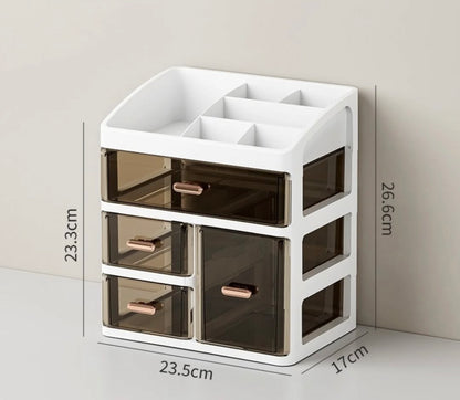 Acrylic Makeup Organizer with Drawers