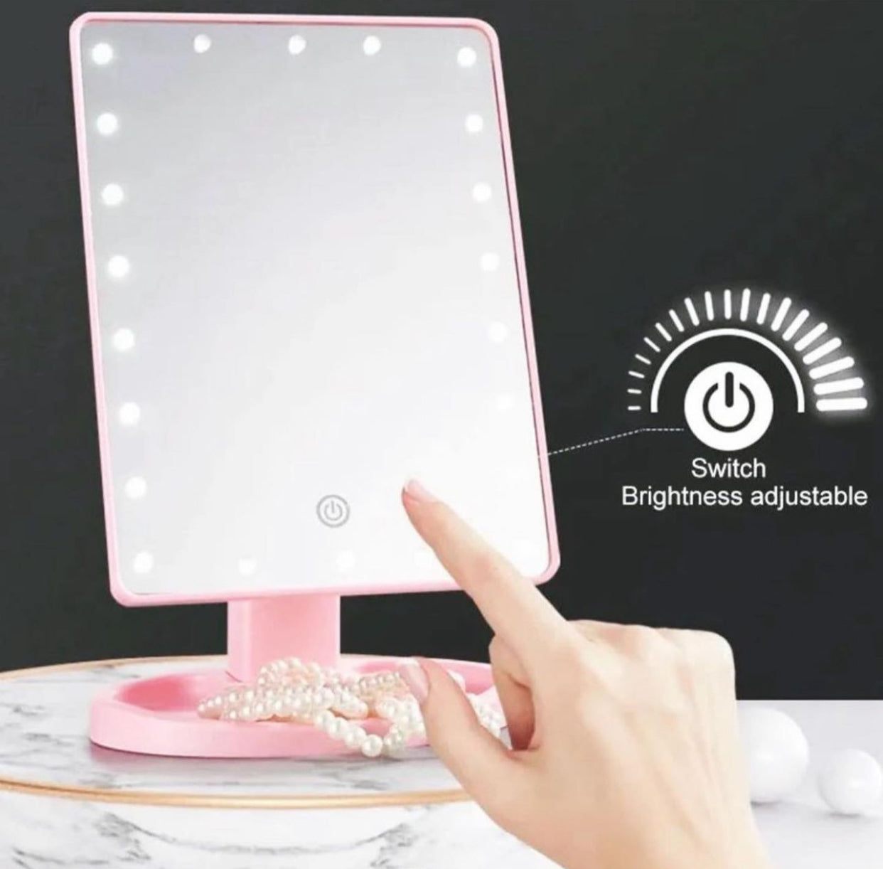 Led Makeup Mirror with Touch Sensor