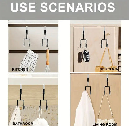 2 Pcs Multipurpose Best Quality Door Hooks