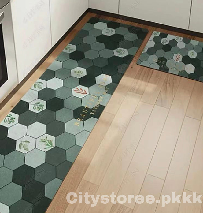 2 Pc Bathroom Floor Mat