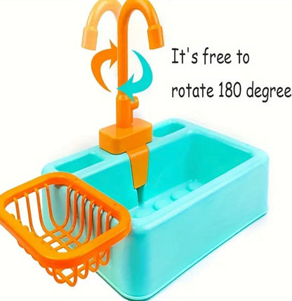 2 in 1 Water Sink Washing Toy for Kids