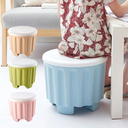 2 in 1 Kids Storage with Stool