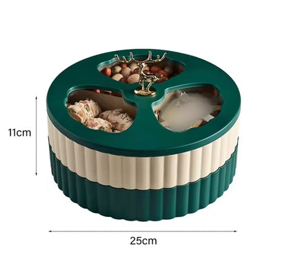 2 Layer Partition Food Storage Box