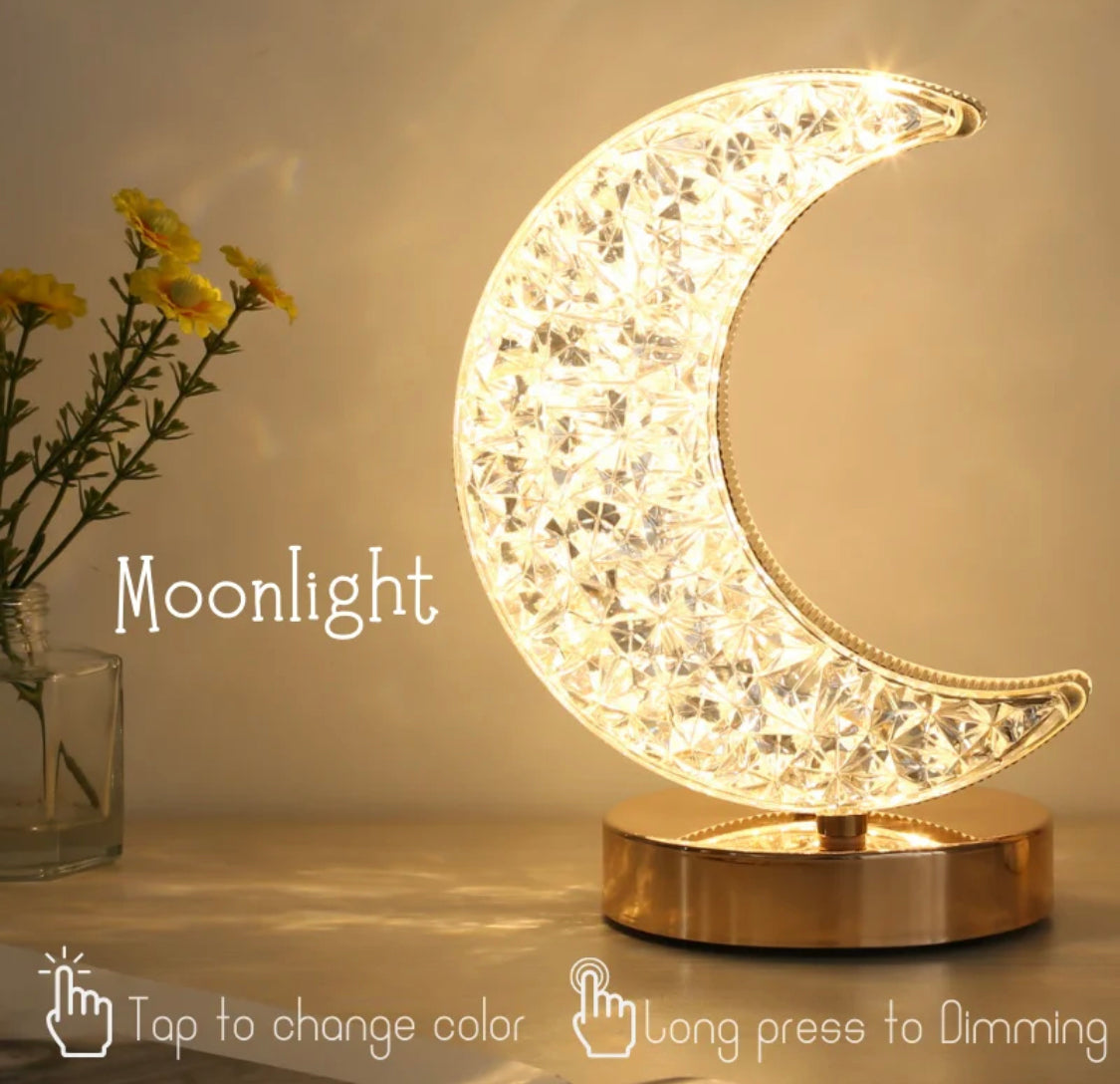 Moon Led Lamp Rechargable 3 modes Changeable Light