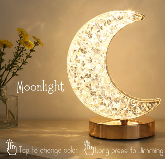 Moon Led Lamp Rechargable 3 modes Changeable Light