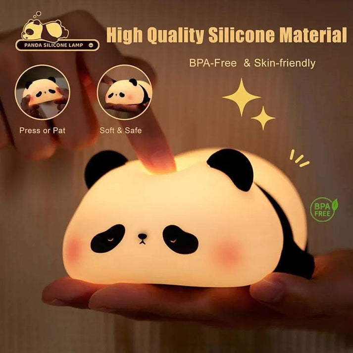 Rechargeable Silicone Panda Night Lamp