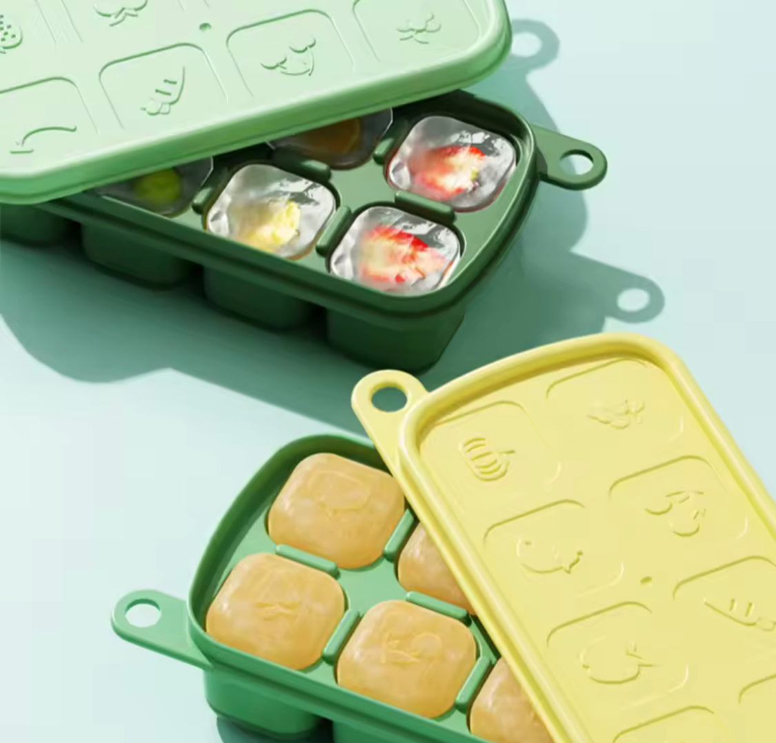 Silicone Ice Tray with Lid