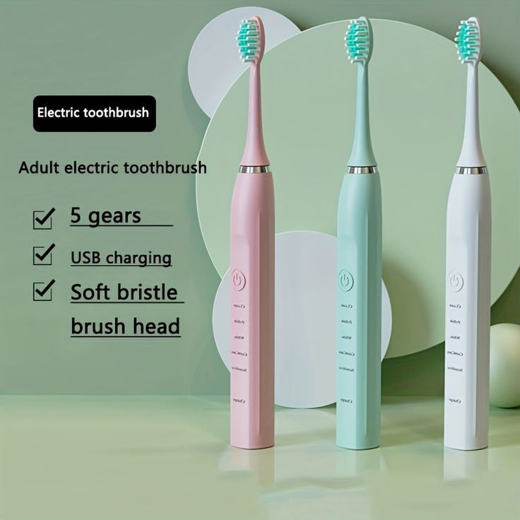 Rechargeable Electric Soft Bristle ToothBrush